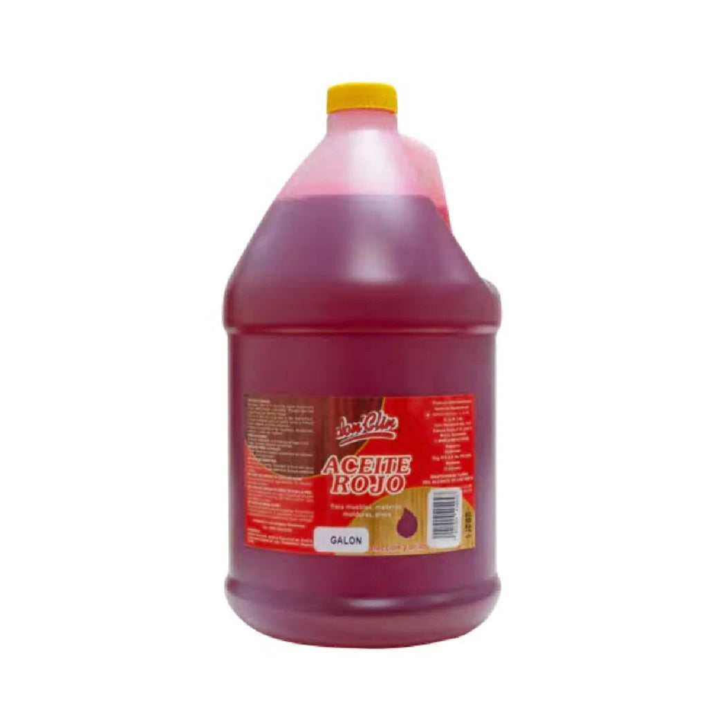 Aceite Rojo para madera Don Clin - Distribuidora El Eden