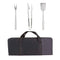 SET DE UTENSILIOS P/PARRILLA BBQ JASPER